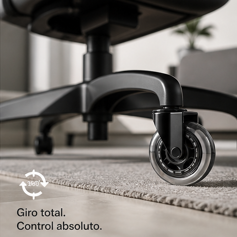 SilentRoll X 5Und - Tu silla nunca se sintió tan suave y silenciosa
